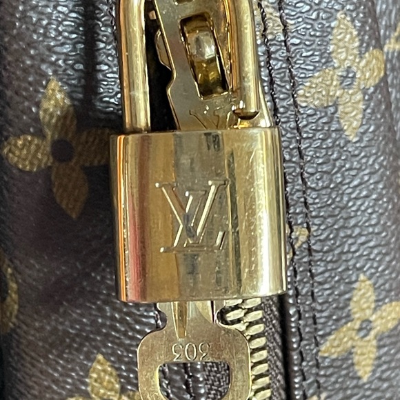 Lot of 2 Louis Vuitton Authentic Brass Lock and Key Set #303 and #304 - Picture 13 of 16
